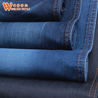 Mercerizando 56&quot; tela del jean elastizado de la anchura 11.3oz para los pantalones de la mujer