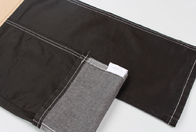 6.8 oz de revestimiento de tejido de denim de spandex para mujeres negro revestimiento de pantalones vaqueros tejido