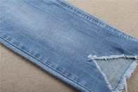 Altas telas de los vaqueros del spandex de algodón de la marca de rayitas cruzadas de la tela del jean elastizado de 10,8 onzas