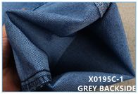 12.3oz 61 Ctn 39 telas polivinílicas de Grey Backside Cotton Polyester Denim para los shorts de los vaqueros