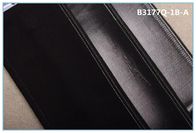 9.3 oz de tela de denim de doble capa para pantalones vaqueros como el tejido de punto Mercerizado Finish Sulfur Negro