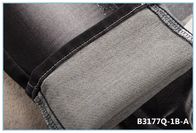 9.3 oz de tela de denim de doble capa para pantalones vaqueros como el tejido de punto Mercerizado Finish Sulfur Negro