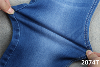 spandex de algodón estupendo de Dual Core de la tela del jean elastizado 10oz para los vaqueros de la mujer