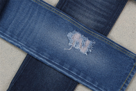 GOTS tela 100% del tejano de algodón de 13,5 onzas que ningún azul del estiramiento recicló