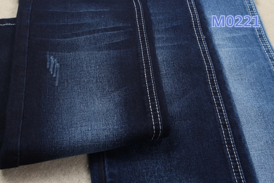 62/63" material estirable 11oz Eco de la tela de los vaqueros amistoso
