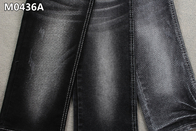 Color negro que sanforiza la tela del jean elastizado 10OZ para los vaqueros