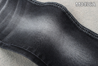Color negro que sanforiza la tela del jean elastizado 10OZ para los vaqueros
