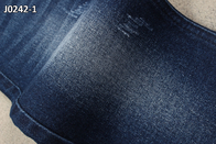 Color azul marino de la tela ligera del jean elastizado del algodón anchura de 58 pulgadas