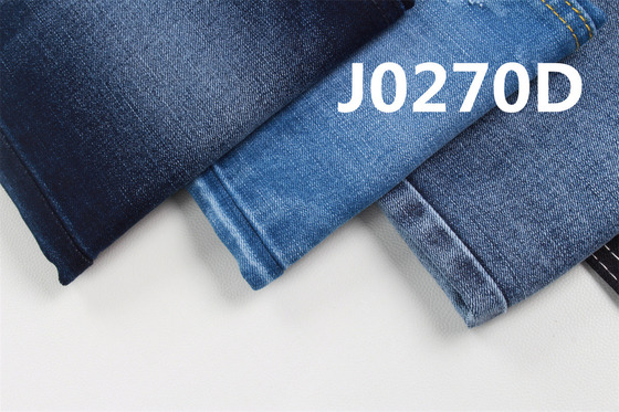 Tela amistosa 11.5Oz 62/63" del dril de algodón de Spandex del poliéster del algodón de Eco de ancho total