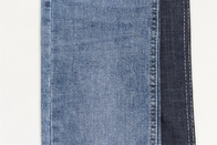 Tela gruesa media de encargo de los vaqueros de la marca de rayitas cruzadas de la tela del jean elastizado de 10,3 onzas