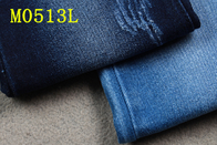 12 poliéster medio derecho del algodón de Spandex de la tela 3/1 del jean elastizado de la base de la onza tri
