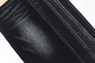 Black Shade 11.8Oz Tela de mezclilla de algodón y poliéster para faldas y pantalones cortos