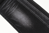 Black Shade 11.8Oz Tela de mezclilla de algodón y poliéster para faldas y pantalones cortos