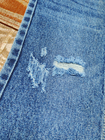 89%C 11%P 12.8OZ Hombres Jeans sin estiramiento Tejido Azul oscuro