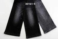 10.5 Oz Negro de alto estiramiento Warp Slub Tejido de denim para jeans