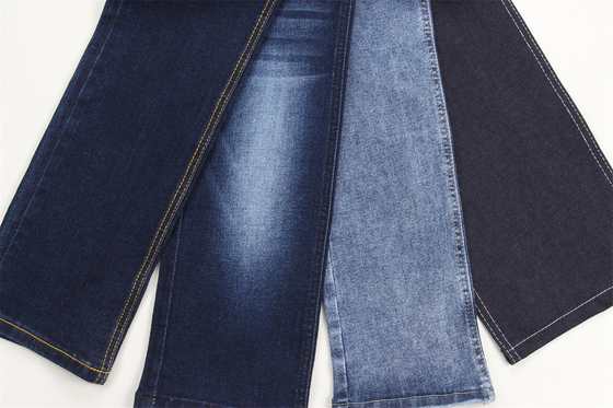 Venta caliente de 9,5 onzas de tejido de mezclilla de alta estiradura para jeans.