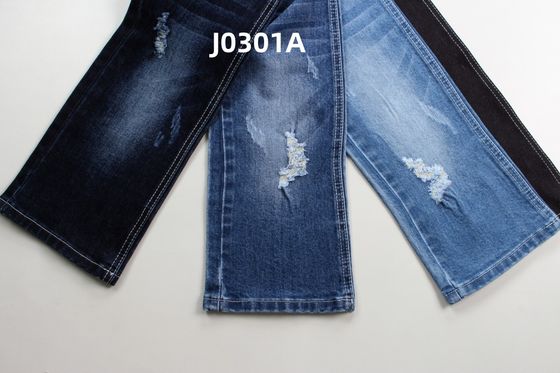 Buen precio 2024 Alta calidad 11.5 Oz Verde Azul Estiramiento Tejido Jeans Denim Tejido en línea