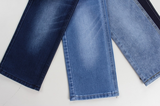 Al por mayor 10 oz de tejido de jeans de color azul oscuro para pantalones vaqueros