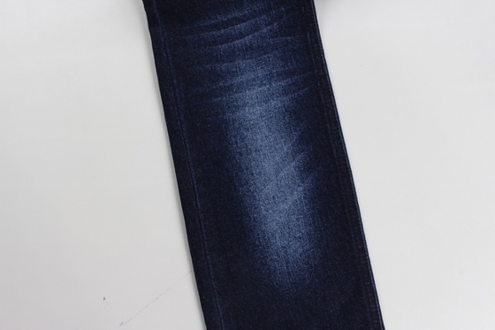 2024 de venta caliente 12,5 oz azul oscuro de extensión tejido de denim tejido para jeans