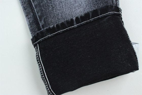 14 oz precio competitivo Tejido de denim negro para hombre Jeans o chaqueta Negro trasero de alta calidad para jeans de marca