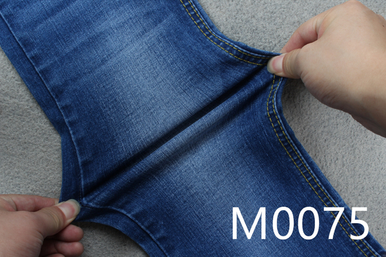 9.5 Oz Denim de alto estiramiento con banda de desgaste Jeans delgados de alto estiramiento de mejor calidad
