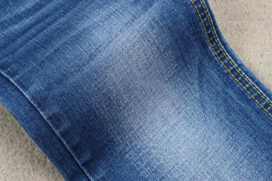 9.5 Oz Denim de alto estiramiento con banda de desgaste Jeans delgados de alto estiramiento de mejor calidad