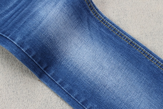 9.5 Oz Denim de alto estiramiento con banda de desgaste Jeans delgados de alto estiramiento de mejor calidad