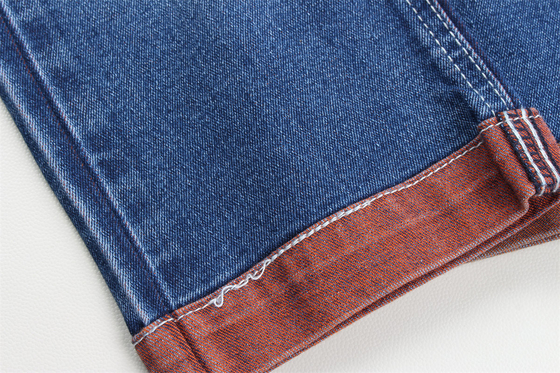 Por mayor 10 oz colorido de la parte trasera tejido de denim para los jeans