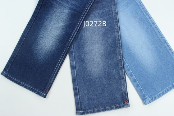 Buen precio 11 oz 100% de algodón azul oscuro tejido rígido de jeans en línea
