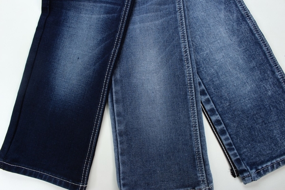 11.5 Oz Azul y Azul la parte trasera de doble capa de tejido de jeans denim