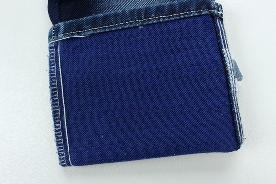 11.5 Oz Azul y Azul la parte trasera de doble capa de tejido de jeans denim