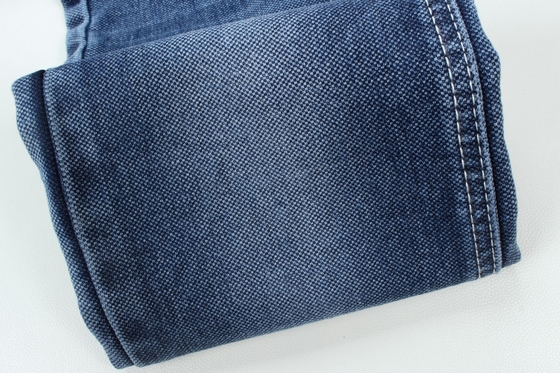 11.5 Oz Azul y Azul la parte trasera de doble capa de tejido de jeans denim