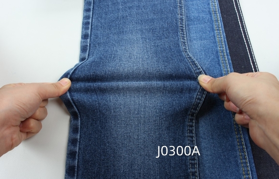 Al por mayor de 12,5 oz de tejido de denim de color azul oscuro para jeans