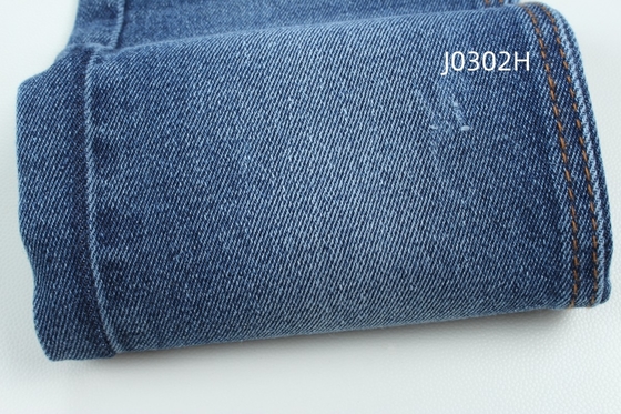 2024 Venta caliente 11 Oz Azul Oscuro Estiramiento Tejido Tejido De Denim Para Jeans