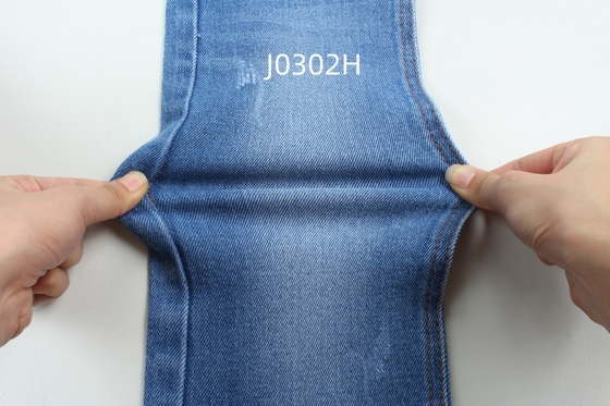 2024 Venta caliente 11 Oz Azul Oscuro Estiramiento Tejido Tejido De Denim Para Jeans