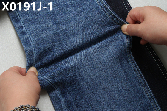 11 Oz Cross Slub Tejido de denim azul oscuro para hombre Jeans de estiramiento alto estilo de mercado de la India Tejido de venta caliente