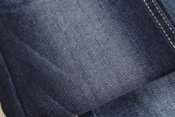 11 Oz AB Yarn Falso Tejido Tejido Blue Denim Para Hombre Jeans Estiramiento India Mercado Estilo China Fábrica