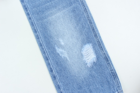 Venta al por mayor 7000 metros Stock 10.5 Oz 100% algodón rígido de jeans Tejido
