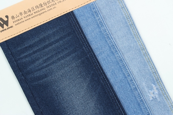 9000 Yards 13 Oz TC Tejido Denim En Azul Oscuro