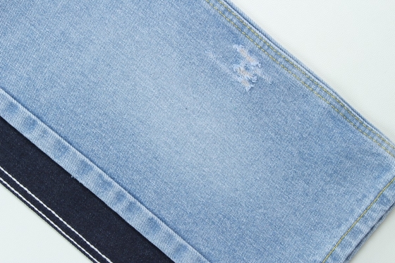 9000 Yards 13 Oz TC Tejido Denim En Azul Oscuro