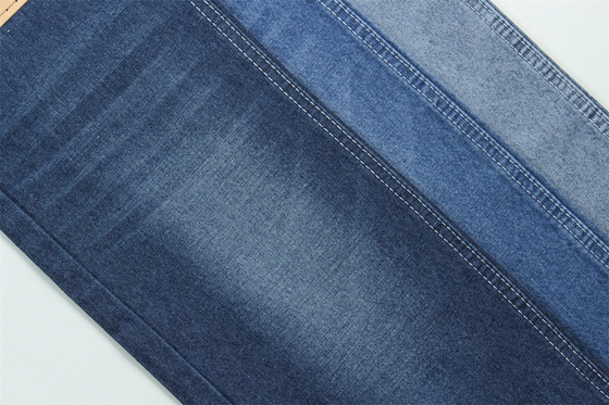 Tendencia de moda reciclaje de algodón Tejido de denim 100% reciclaje de algodón 7 oz Ecológico