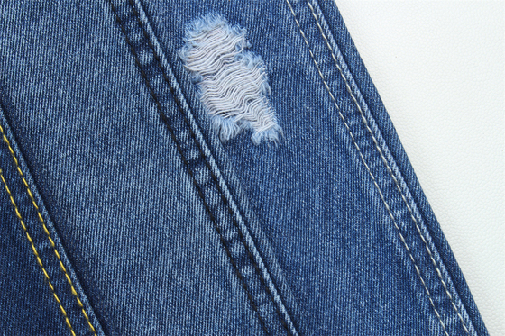 Nueva tendencia de la moda reciclaje de algodón tejido de denim 100% algodón 10,5 oz ecológico