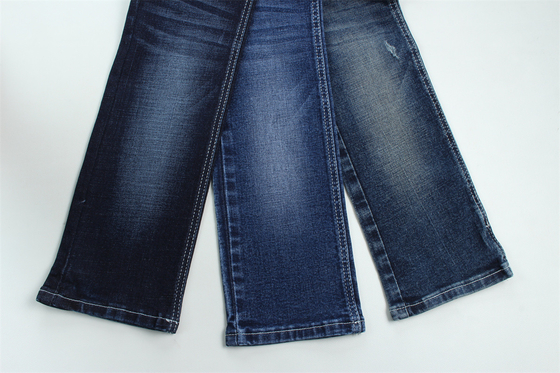 11 Oz Mujeres Jeans Tejido Con Crosshatch Slub Para el Hombre Jeans Alto Estiramiento Denim Tejido Jeans Tejido