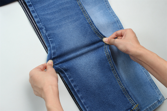11 Oz Mujeres Jeans Tejido Denim Jeans Tejido Alto Estiramiento