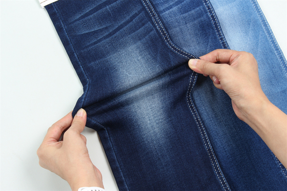 9 Oz Super Alto Estiramiento Para Mujeres Jeans Denim Tejido Jeans Tejido Para Estilo de Otoño Verano