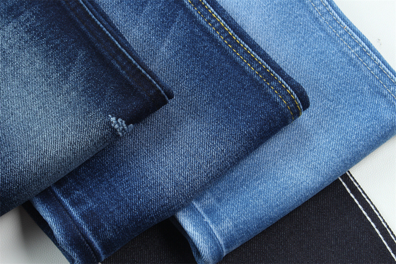 12 Oz Hombre Jeans de Estiramiento de Tejido Jeans de Denim Tejido Alto Estiramiento