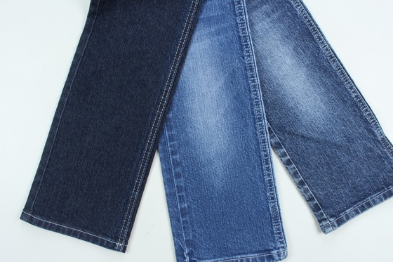 11.2 oz de tejido de algodón azul oscuro para jeans