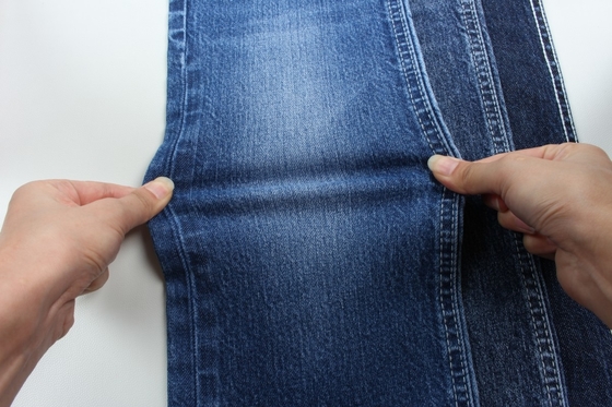 11.2 oz de tejido de algodón azul oscuro para jeans