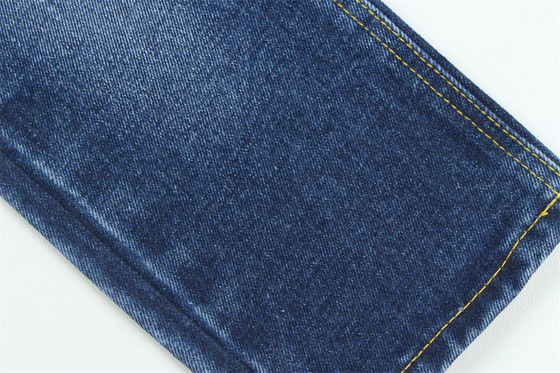 190cm 14oz 100% de algodón azul índigo tejido rígido de denim para vaqueros Eco amigable