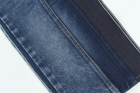 Tejido de algodón poliéster rígido para jeans